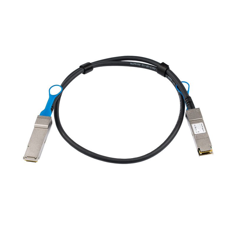 StarTech QSFP40GPC1M 40 GbE QSFP+ Copper DAC 40 Gbps Low Power Passive Transceiver 1m